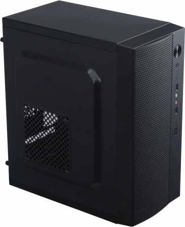 Корпус Accord Entry ACC-242B черный без БП mATX 1x80mm 2xUSB2.0 audio