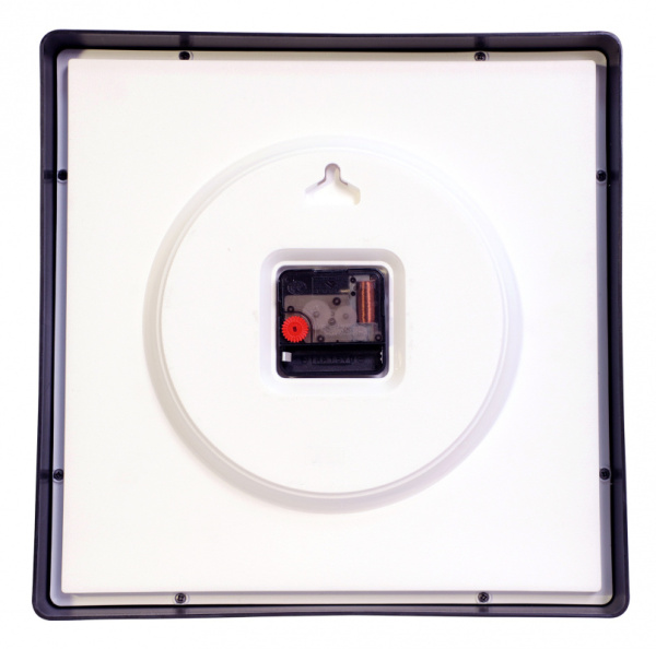 Часы настенные аналоговые Бюрократ WallC-S61P D30см черный (WALLC-S61P30/BLACK)