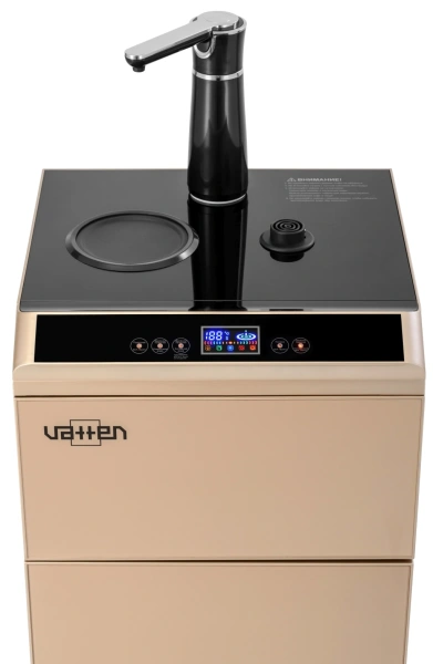 Кулер Vatten L49QEAT напольный электронный золотистый