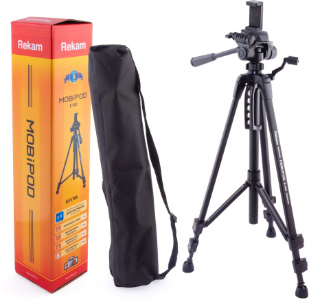 Штатив Rekam MOBIPOD E-140 универсальный черный (890гр.)