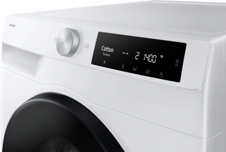 Стиральная машина Samsung WD11DG6B85BELP класс: A загр.фронтальная макс.:11кг (с сушкой) белый инвертер