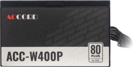 Блок питания Accord ATX 400W ACC-W400P 80 PLUS WHITE (20+4pin) 120mm fan 6xSATA