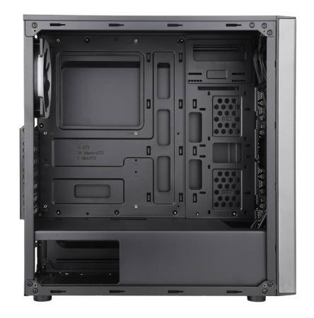 Корпус Accord JP-VI черный без БП ATX 2xUSB2.0 1xUSB3.0 audio bott PSU