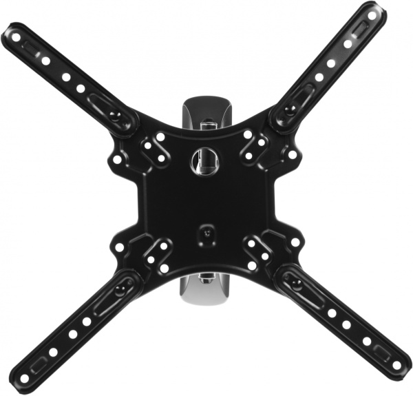 Кронштейн для телевизора Ultramounts UM871 черный 23"-55" макс.35кг настенный поворотно-выдвижной и наклонный