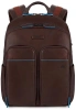 Рюкзак унисекс Piquadro Blue Square Revamp CA5574B2V/MO коричневый кожа