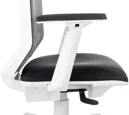 Кресло Бюрократ MC-W611N темно-серый TW-04 38-417 сетка/ткань крестов. пластик пластик белый