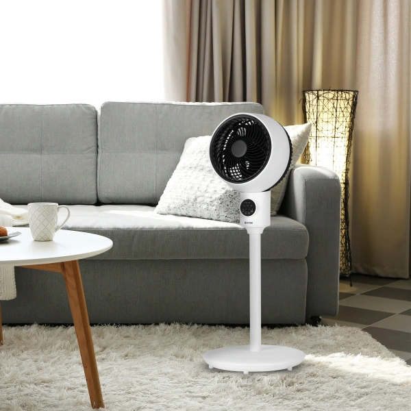 Вентилятор напольный Vitek VT-2074 35Вт скоростей:3 ПДУ белый/черный