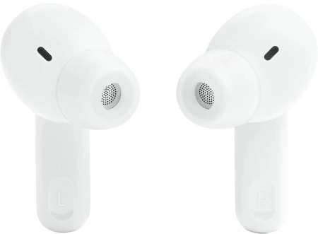 Гарнитура внутриканальные JBL Tune Beam белый беспроводные bluetooth в ушной раковине (JBLTBEAMWHT)