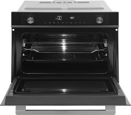 Духовой шкаф Электрический Hyundai HMEO 6540 DX черный