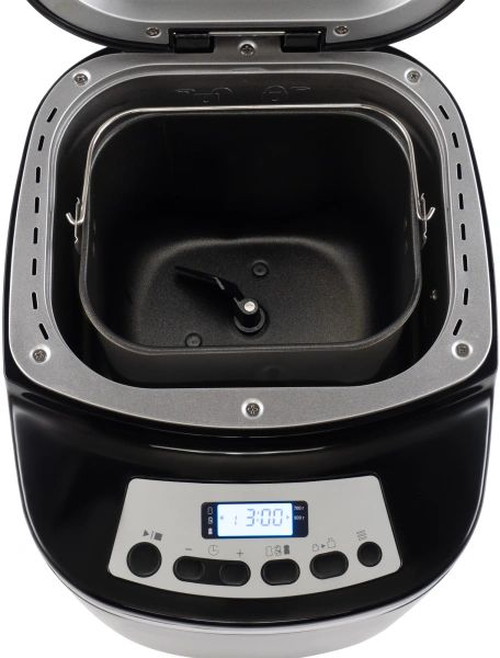 Хлебопечь Hyundai HYBM-P0613 600Вт черный/серебристый