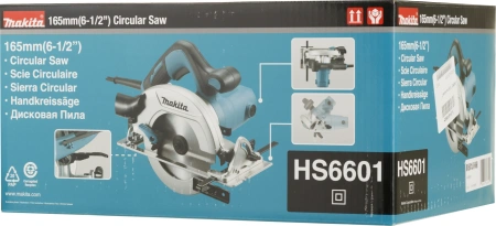 Циркулярная пила (дисковая) Makita HS6601 1050Вт (ручная)