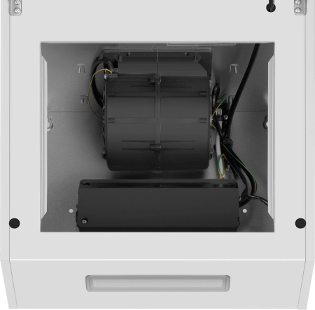 Вытяжка каминная Maunfeld Astro 60 белый/белое стекло управление: сенсорное