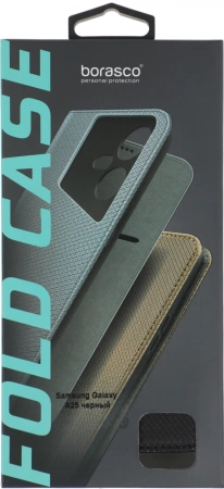Чехол (клип-кейс) BoraSCO для Samsung Galaxy A25 Microfiber Case черный (72876)