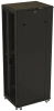 Шкаф серверный Hyperline (TTBR-4262-DD-RAL9004) напольный 42U 600x1200мм пер.дв.перфор.2ств. задн.дв