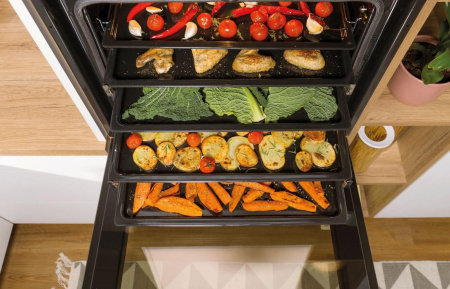 Духовой шкаф Электрический Gorenje BO6725E02WG белый/нержавеющая сталь