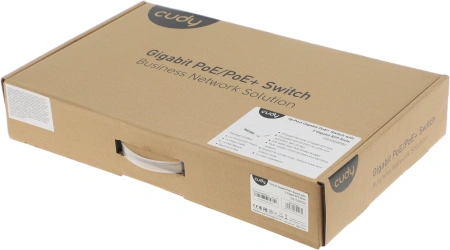 Коммутатор Cudy GS1020PS2 16x1Гбит/с 2SFP 16PoE+ неуправляемый