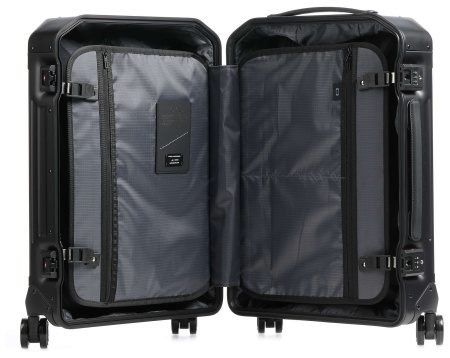 Чемодан Piquadro ALU (BV4425ALUS/N) 40x55x20см 37л. 4.590кг. алюминий/кожа черный