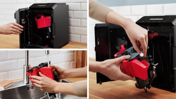 Кофемашина Bosch TIE20504 1300Вт серебристый/черный