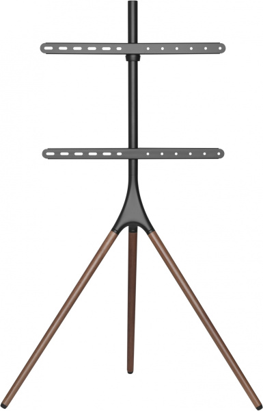 Подставка для телевизора Cactus CS-ST1246BKWN черный/орех 45"-65" макс.32кг напольный