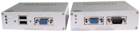 Удлинитель Osnovo TA-VKM/3+RA-VKM/3(ver.2)