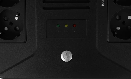 Источник бесперебойного питания Smartwatt SAFE PRO 800 480Вт 800ВА черный