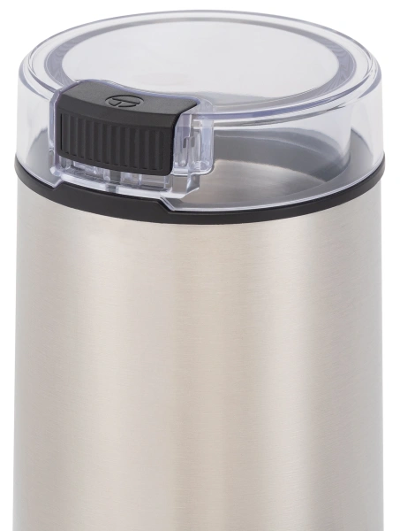 Кофемолка Hyundai HYC-G5261 200Вт сист.помол.:ротац.нож вместим.:60гр серебристый