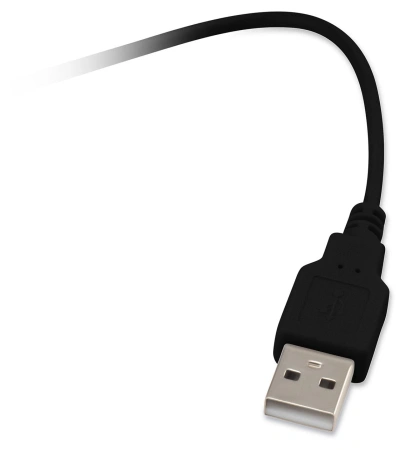 Мышь Оклик 245M черный оптическая (1000dpi) USB (3but)