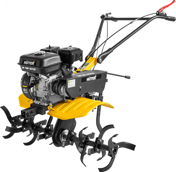 Мотоблок Huter МК-7500P BIG FOOT (70/5/27) бензиновый 7.5л.с.
