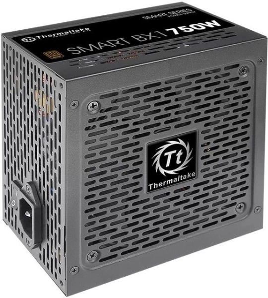 Блок питания Thermaltake ATX 750W Smart BX1 SE 80+ bronze (20+4pin) APFC 120mm fan color LED 8xSATA RTL