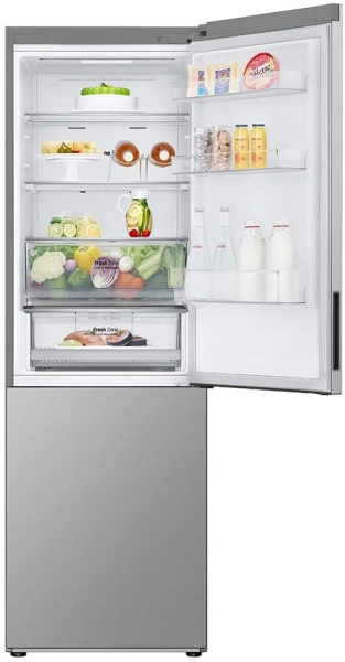 Холодильник LG GC-B459ANMW 2-хкамерн. серебристый
