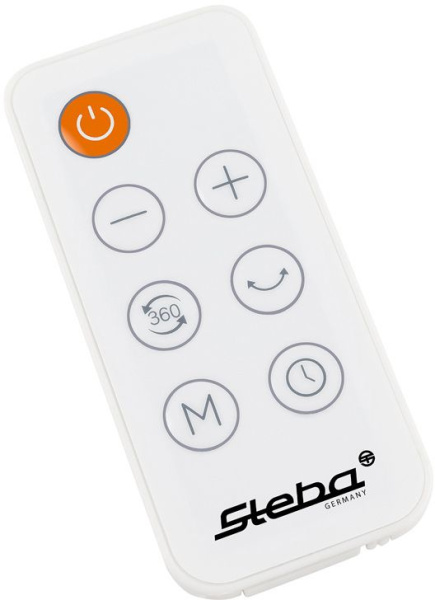 Вентилятор настольный Steba VT 360 39Вт скоростей:4 ПДУ белый/черный (упак.:1шт)