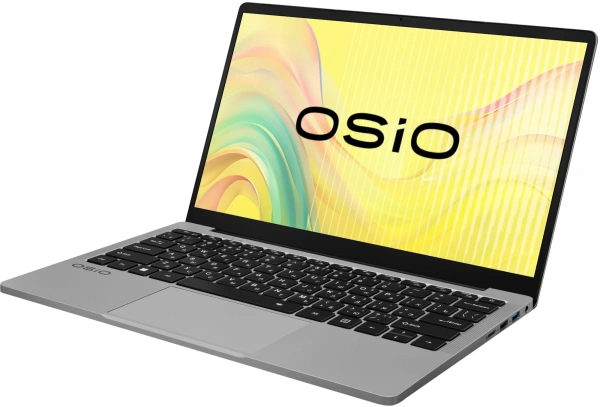 Ноутбук Osio FocusLine F140i-005 Core i3 1215U 8Gb SSD512Gb Intel UHD Graphics 14" IPS FHD (1920x1080) Windows 11 Home grey WiFi BT Cam 6000mAh