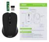 Мышь Acer OMR010 черный оптическая (1200dpi) беспроводная USB (3but)