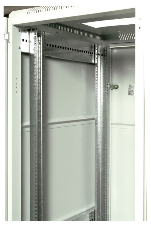 Шкаф коммутационный ЦМО (ШТК-М-42.6.8-4ААА) напольный 42U 600x800мм пер.дв.перфор. задн.дв.стал.лист 2 бок.пан. направл.под закл.гайки 1010кг серый 655мм 108.6кг 180град. 2030мм