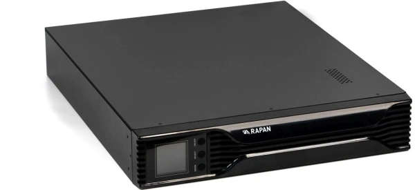 Источник бесперебойного питания Бастион RAPAN-UPS 1000-RACK-IN-2X9 700Вт 1000ВА черный