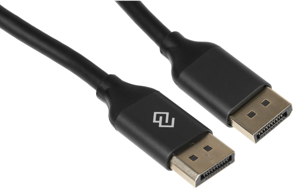 Кабель аудио-видео Digma DisplayPort (m)/DisplayPort (m) 2м. черный (D-DP-V1.4-2M)