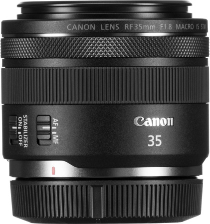 Объектив Canon RF IS STM (2973C005) 35мм f/1.8 Macro черный