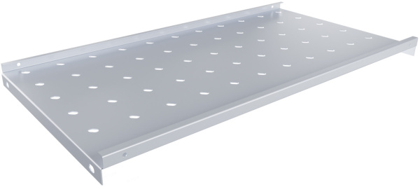 Полка стац. NTSS (NTSS-FSW-450) 1U 20кг. 19" 450мм серый (упак.:1шт)