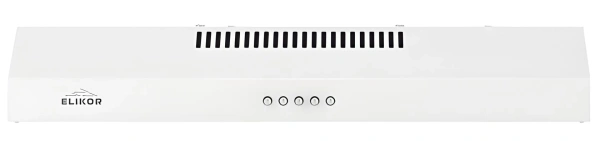 Вытяжка встраиваемая Elikor ECO WH 60 белый управление: кнопочное (2 мотора)