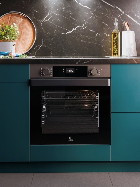 Духовой шкаф Электрический Lex EDP 610 DX Wide Series нержавеющая сталь