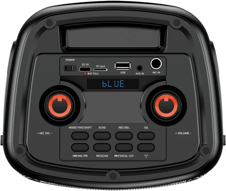 Колонки BBK BTA4020 2.0 черный 20Вт портативные