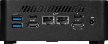 Неттоп MSI Cubi NUC 1M-043XRU Core 7 150U (1.8) 16Gb SSD512Gb Graphics CR noOS 2xGbitEth WiFi BT 120W черный (9S6-B0B111-043)