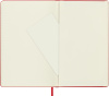 Блокнот Moleskine CLASSIC QP060R Large 130х210мм 240стр. линейка твердая обложка красный