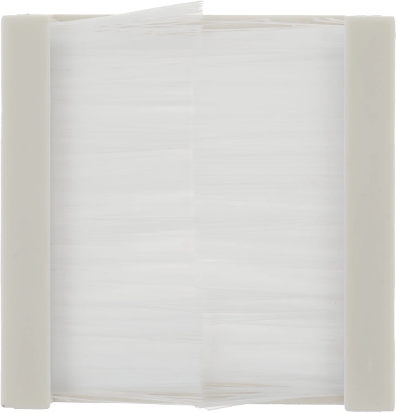 Щеточный ввод Lanmaster LAN-SIP-23BR-WH шир.45мм выс.45мм белый (упак.:1шт)