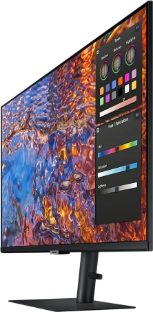 Монитор Samsung 32" S32B800PXI черный IPS LED 5ms 16:9 HDMI полуматовая HAS Piv 350cd 178гр/178гр 3840x2160 60Hz DP 4K USB 5.2кг