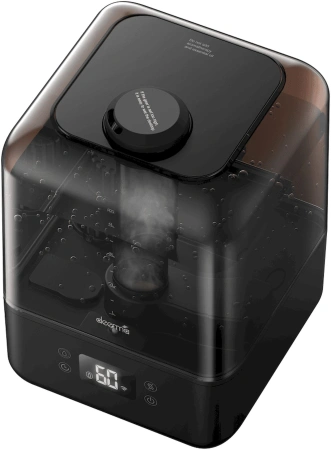 Увлажнитель воздуха Deerma DEM-F15W 24Вт (ультразвуковой) черный/черный