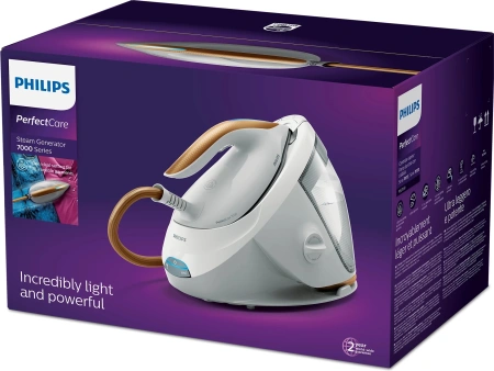 Парогенератор Philips PSG7040/10 2100Вт белый/золотистый