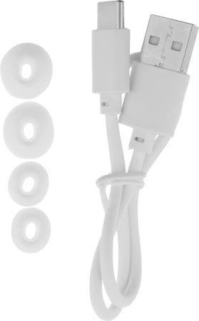 Гарнитура вкладыши Deppa Air Joy белый беспроводные bluetooth (44310)
