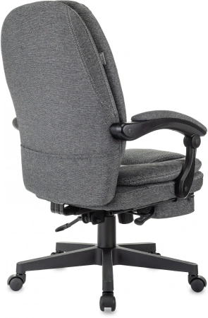 Кресло руководителя Бюрократ CH-868MSG-BF серый 3C1 крестов. пластик подст.для ног пластик черный