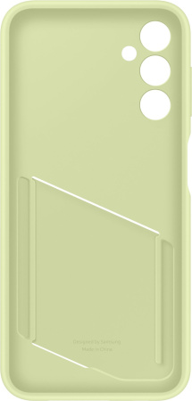 Чехол (клип-кейс) Samsung для Samsung Galaxy A14 Card Slot Case A14 лайм (EF-OA146TGEGRU)